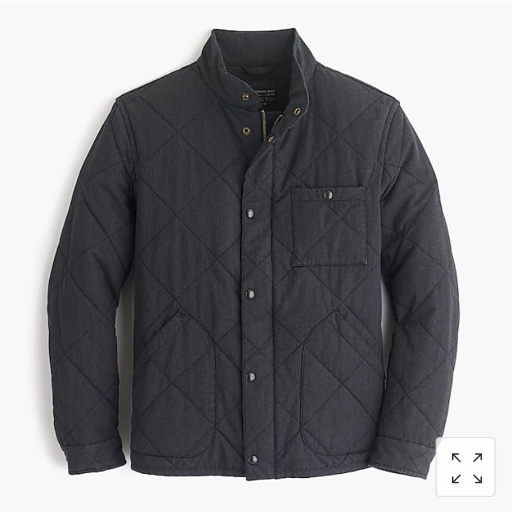 J. Crew Tall Sussex quilted jacket